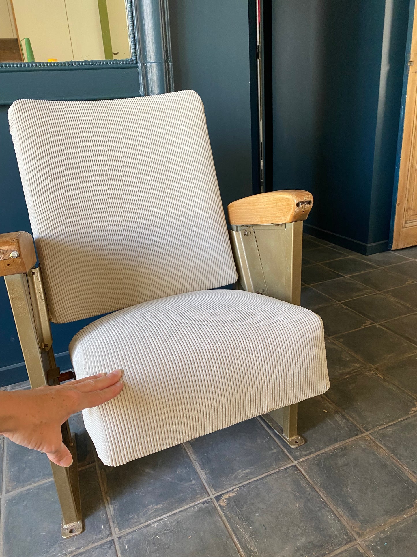 VICTOR : Fauteuil de Cinéma Vintage - Ambiance Chic