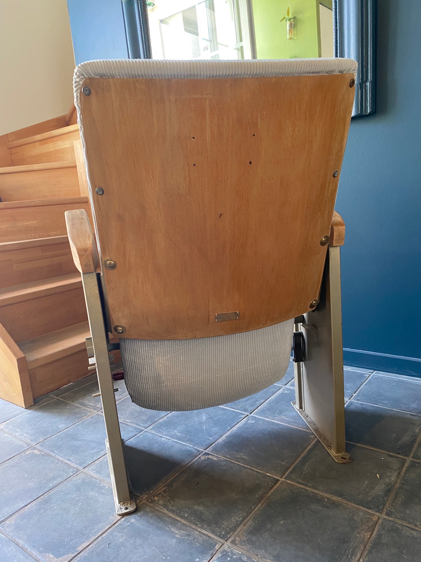 VICTOR :  Fauteuil de Cinéma Vintage - Ambiance Chic