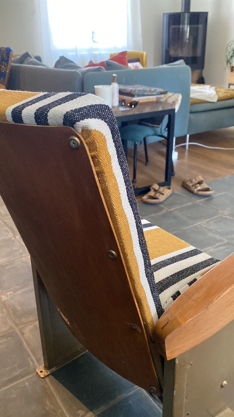 JULES : Fauteuil Cinéma Vintage - Charme Authentique